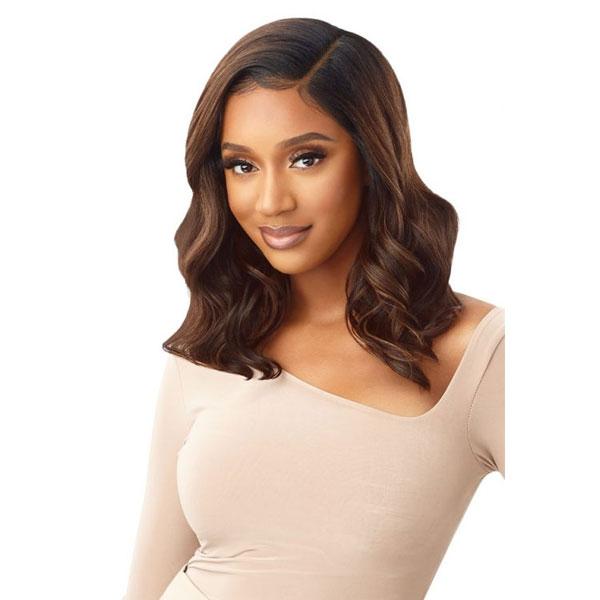 Outre Frontal Lace Wigs Outre Synthetic Melted Hairline HD Lace Front Wig - HERMINIA