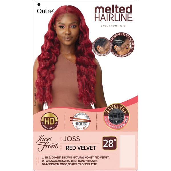 Outre Frontal Lace Wigs Outre Synthetic Melted Hairline HD Lace Front Wig - JOSS