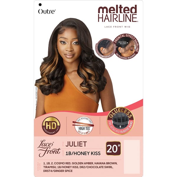 Outre Frontal Lace Wigs Outre Synthetic Melted Hairline HD Lace Front Wig - JULIET