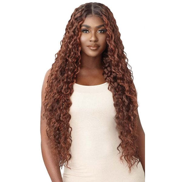 Outre Frontal Lace Wigs Outre Synthetic Melted Hairline HD Lace Front Wig - KALLARA