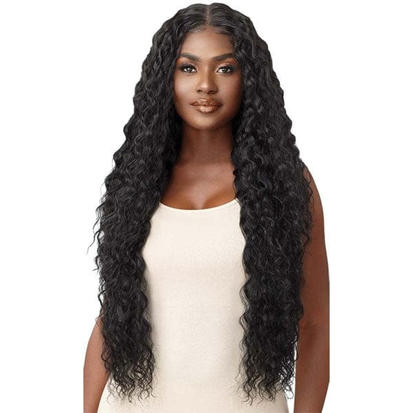 Outre Frontal Lace Wigs Outre Synthetic Melted Hairline HD Lace Front Wig - KALLARA