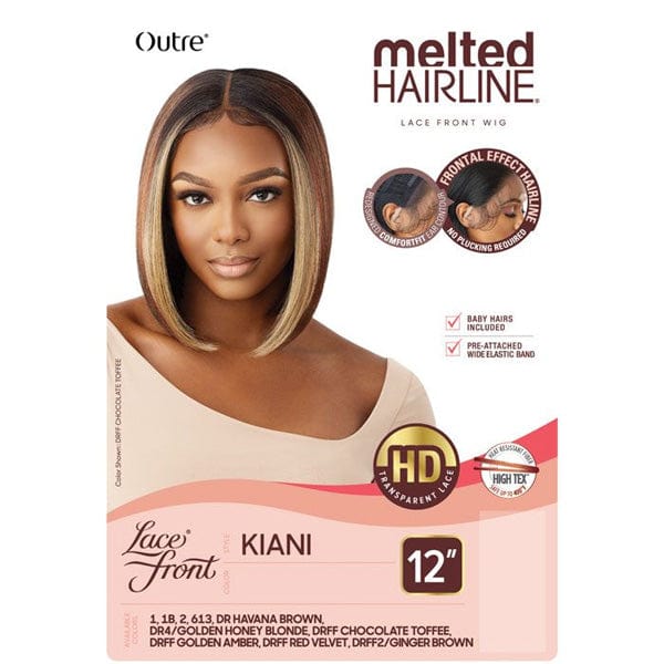 Outre Frontal Lace Wigs Outre Synthetic Melted Hairline HD Lace Front Wig - KIANI