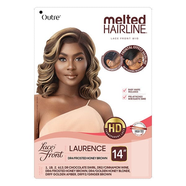 Outre Frontal Lace Wigs Outre Synthetic Melted Hairline HD Lace Front Wig - LAURENCE