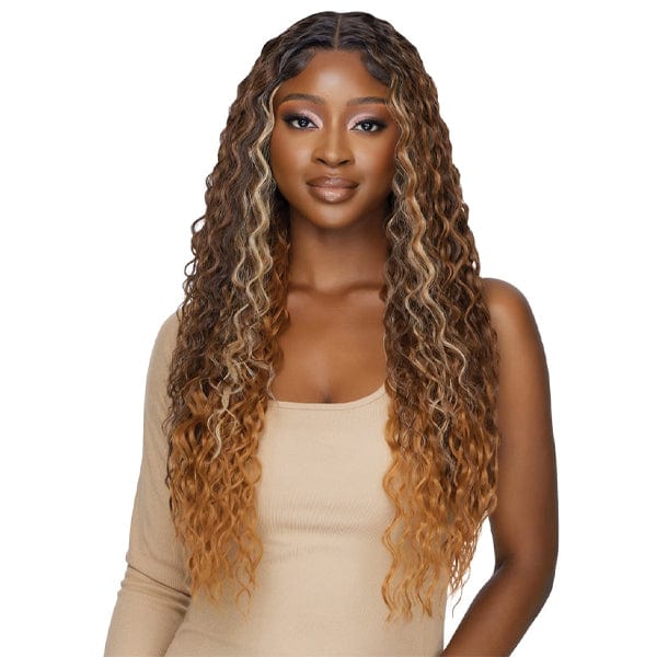 Outre Frontal Lace Wigs Outre Synthetic Melted Hairline HD Lace Front Wig - LEA