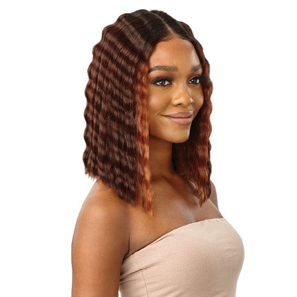 Outre Frontal Lace Wigs Outre Synthetic Melted Hairline HD Lace Front Wig - LILYANA BOB 12"