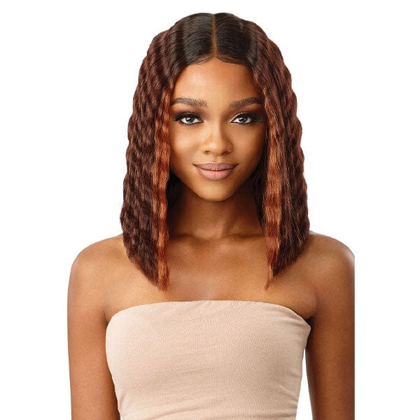 Outre Frontal Lace Wigs Outre Synthetic Melted Hairline HD Lace Front Wig - LILYANA BOB 12"