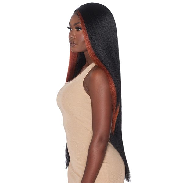 Outre Frontal Lace Wigs Outre Synthetic Melted Hairline HD Lace Front Wig - MAKEIDA