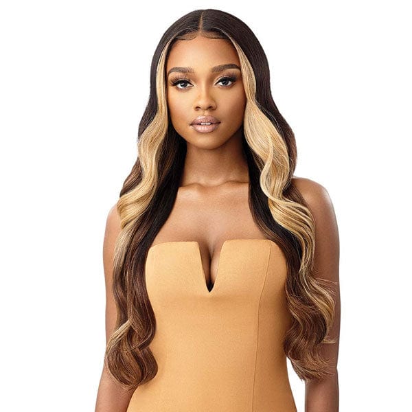 Outre Frontal Lace Wigs Outre Synthetic Melted Hairline HD Lace Front Wig - MANUELLA