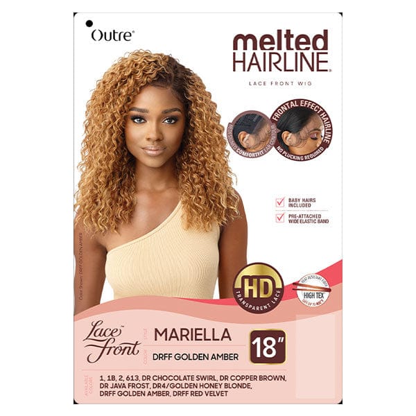 Outre Synthetic Melted Hairline HD Lace Front Wig - MARIELLA - EgoWigs.com-1 - BLACK