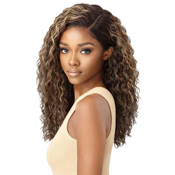 Outre Synthetic Melted Hairline HD Lace Front Wig - MARIELLA - EgoWigs.com-1 - BLACK