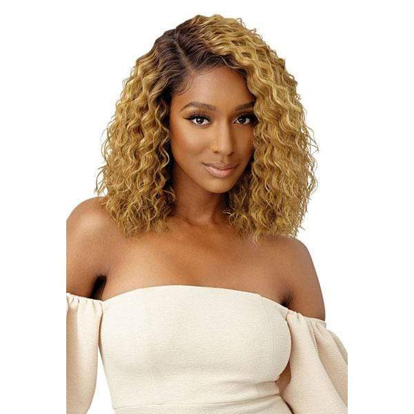 Outre Frontal Lace Wigs Outre Synthetic Melted Hairline HD Lace Front Wig - MCKENNA