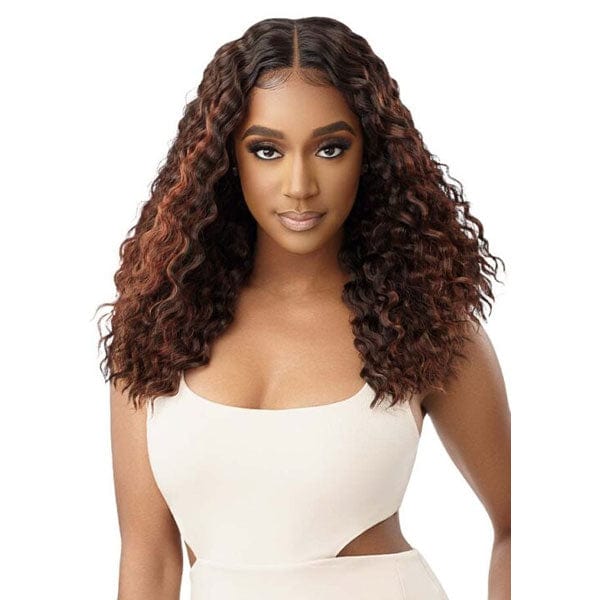 Outre Frontal Lace Wigs Outre Synthetic Melted Hairline HD Lace Front Wig - MIABELLA