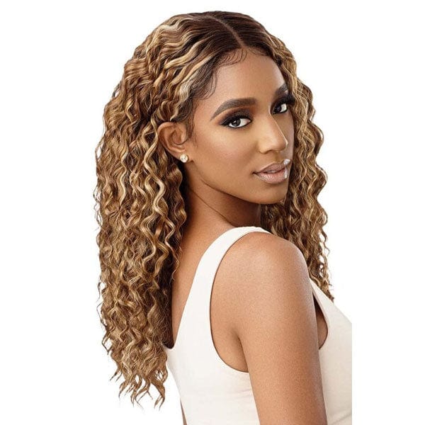 Outre Frontal Lace Wigs Outre Synthetic Melted Hairline HD Lace Front Wig - MIABELLA