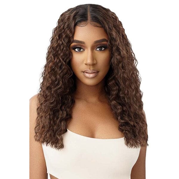 Outre Frontal Lace Wigs Outre Synthetic Melted Hairline HD Lace Front Wig - MIABELLA