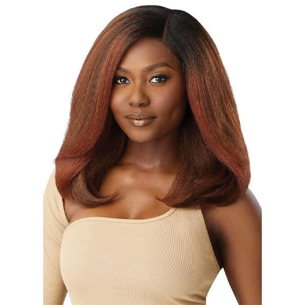 Outre Frontal Lace Wigs Outre Synthetic Melted Hairline HD Lace Front Wig - SAMIRA