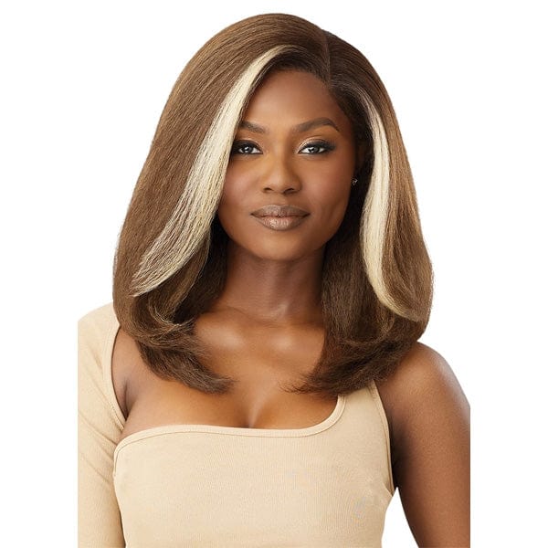 Outre Frontal Lace Wigs Outre Synthetic Melted Hairline HD Lace Front Wig - SAMIRA