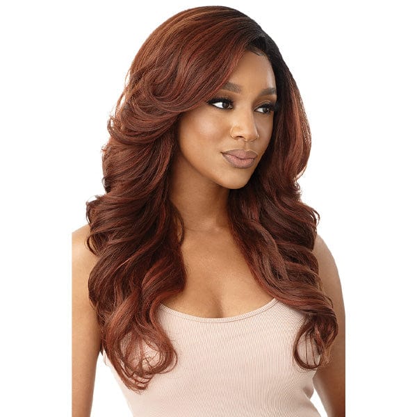 Outre Frontal Lace Wigs Outre Synthetic Melted Hairline HD Lace Front Wig - SELENE