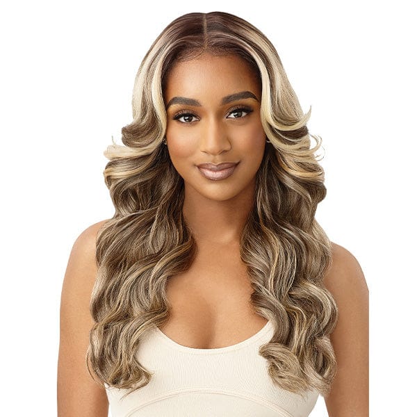 Outre Frontal Lace Wigs Outre Synthetic Sleeklay Part HD Lace Front Wig - ANALIA