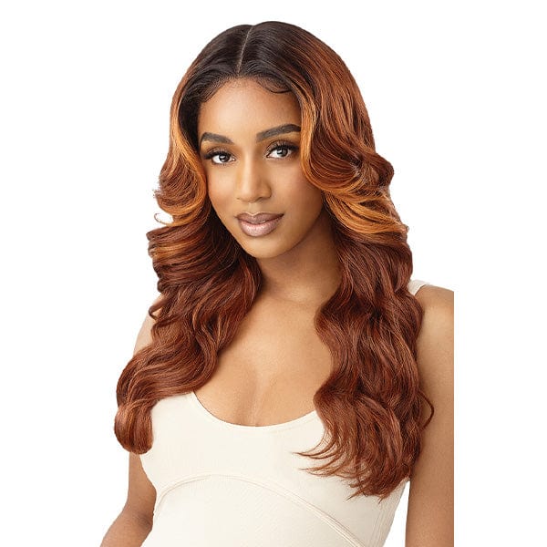 Outre Frontal Lace Wigs Outre Synthetic Sleeklay Part HD Lace Front Wig - ANALIA