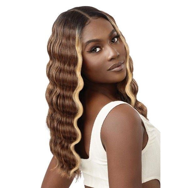 Outre Frontal Lace Wigs Outre Synthetic Sleeklay Part HD Lace Front Wig - APOLIA