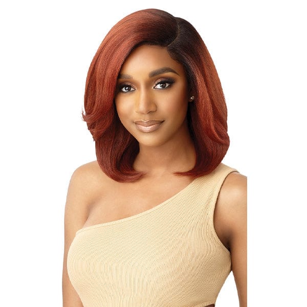 Outre Frontal Lace Wigs Outre Synthetic Sleeklay Part HD Lace Front Wig - ARA