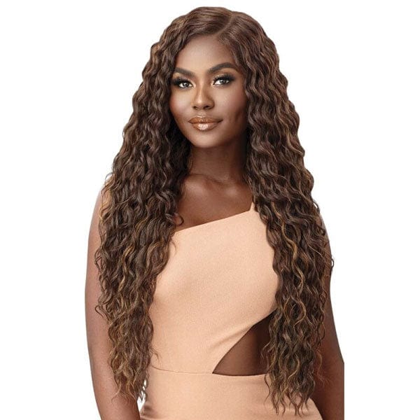 Outre Frontal Lace Wigs Outre Synthetic Sleeklay Part HD Lace Front Wig - ASMARA