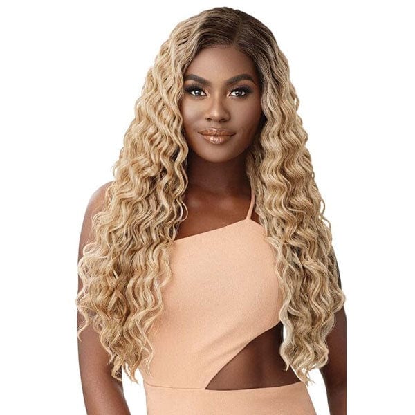 Outre Frontal Lace Wigs Outre Synthetic Sleeklay Part HD Lace Front Wig - ASMARA