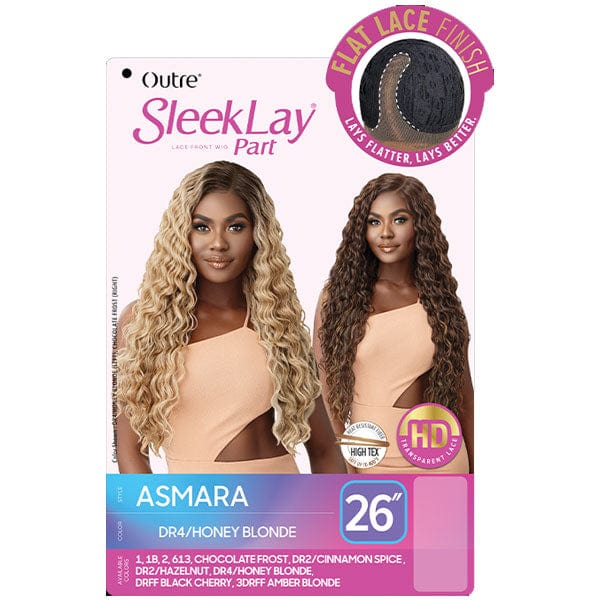 Outre Frontal Lace Wigs Outre Synthetic Sleeklay Part HD Lace Front Wig - ASMARA