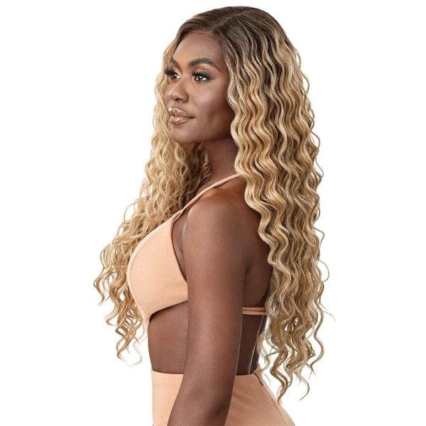 Outre Frontal Lace Wigs Outre Synthetic Sleeklay Part HD Lace Front Wig - ASMARA