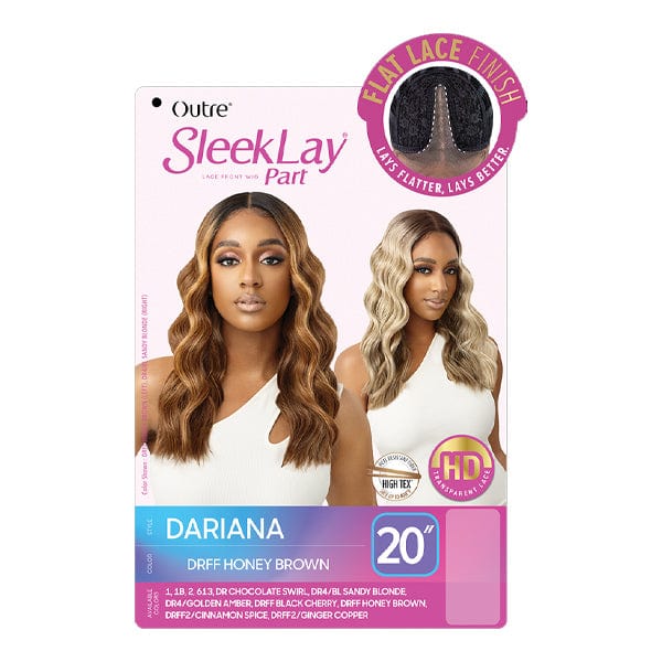 Outre Frontal Lace Wigs Outre Synthetic Sleeklay Part HD Lace Front Wig - DARIANA