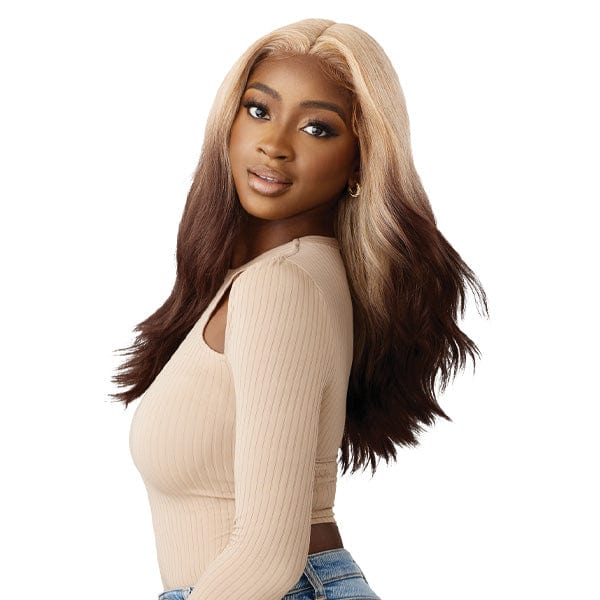 Outre Frontal Lace Wigs Outre Synthetic Sleeklay Part HD Lace Front Wig - GENEVIVE