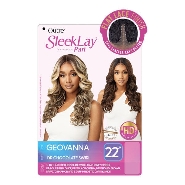 Outre Frontal Lace Wigs Outre Synthetic Sleeklay Part HD Lace Front Wig - GEOVANNA