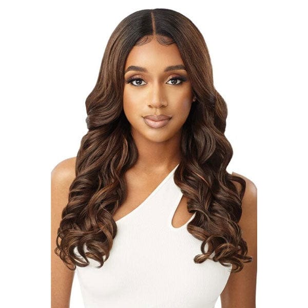 Outre Frontal Lace Wigs Outre Synthetic Sleeklay Part HD Lace Front Wig - GEOVANNA