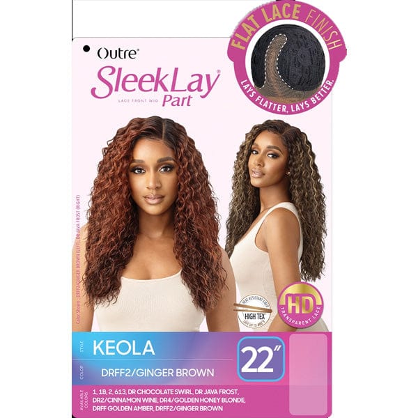 Outre Frontal Lace Wigs Outre Synthetic Sleeklay Part HD Lace Front Wig - KEOLA