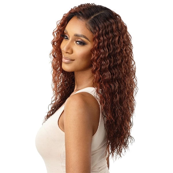 Outre Frontal Lace Wigs Outre Synthetic Sleeklay Part HD Lace Front Wig - KEOLA