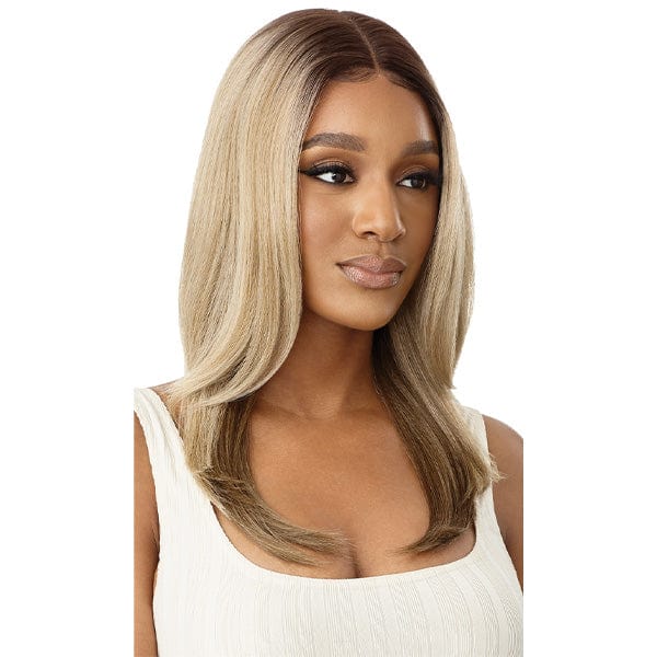 Outre Synthetic Sleeklay Part HD Lace Front Wig - LILIBETH - EgoWigs.com-1 - BLACK