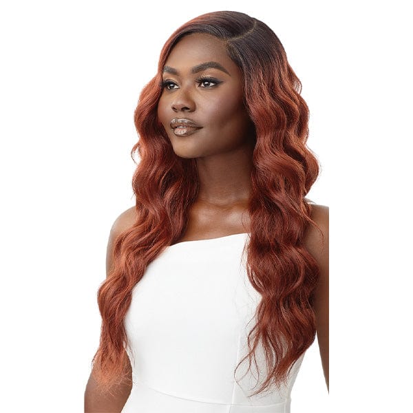 Outre Frontal Lace Wigs Outre Synthetic Sleeklay Part HD Lace Front Wig - OSIANNA