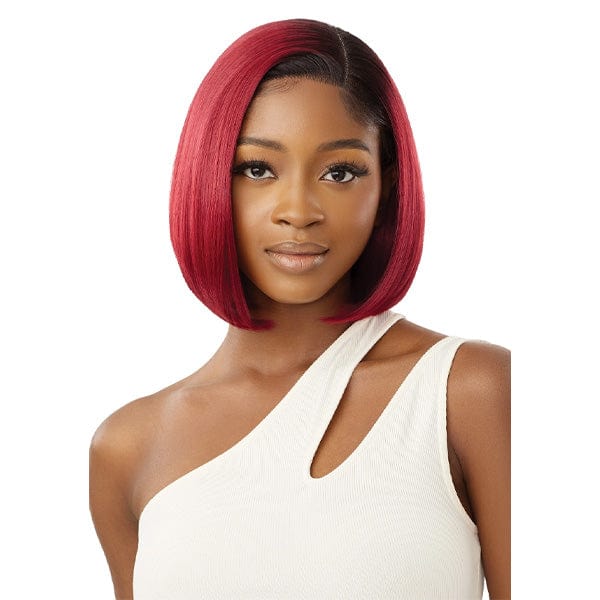 Outre Frontal Lace Wigs Outre Synthetic Sleeklay Part HD Lace Front Wig - PERI