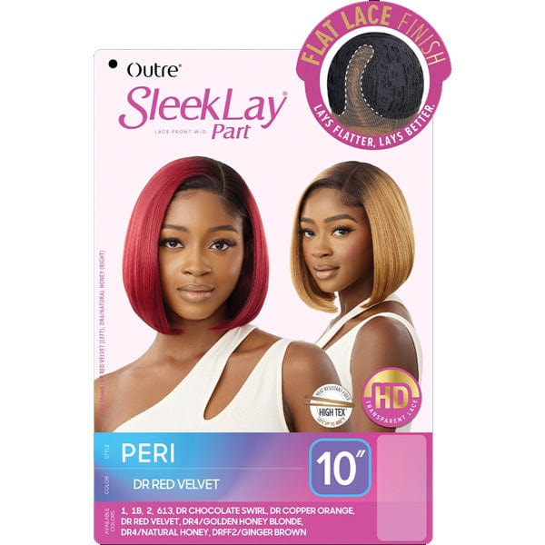 Outre Frontal Lace Wigs Outre Synthetic Sleeklay Part HD Lace Front Wig - PERI