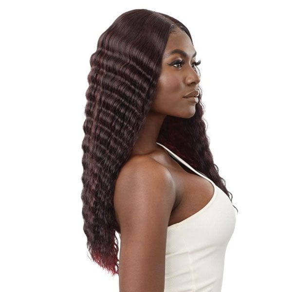 Outre Frontal Lace Wigs Outre Synthetic Sleeklay Part HD Lace Front Wig - PERLA