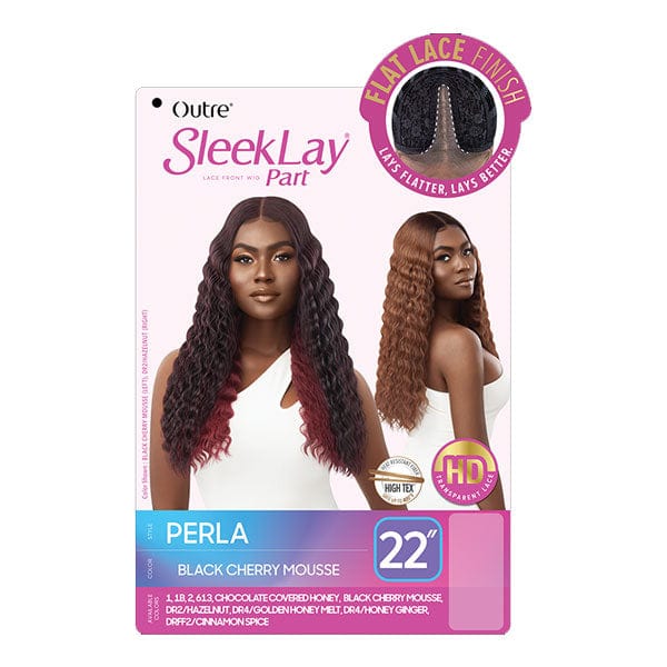 Outre Frontal Lace Wigs Outre Synthetic Sleeklay Part HD Lace Front Wig - PERLA