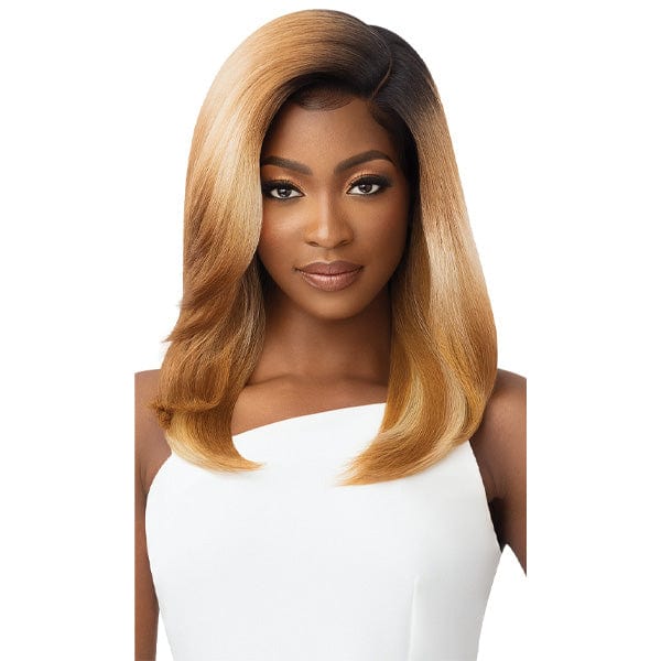 Outre Frontal Lace Wigs Outre Synthetic Sleeklay Part HD Lace Front Wig -  VERNISHA