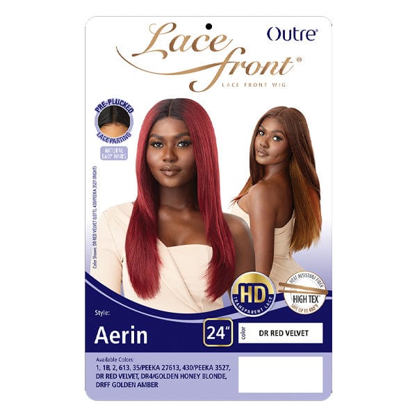 Outre Frontal Lace Wigs Outre Synthetic Swiss HD Lace Front Wig - AERIN