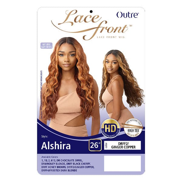 Outre Frontal Lace Wigs Outre Synthetic Swiss HD Lace Front Wig - ALSHIRA