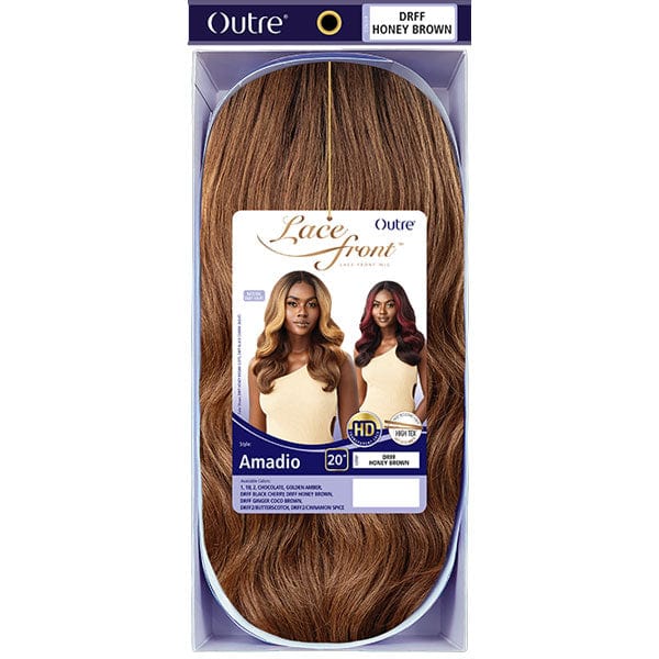 Outre Frontal Lace Wigs Outre Synthetic Swiss HD Lace Front Wig - AMADIO