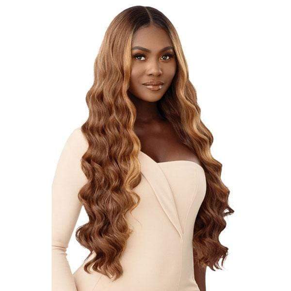 Outre Frontal Lace Wigs Outre Synthetic Swiss HD Lace Front Wig - ARLENA 30??