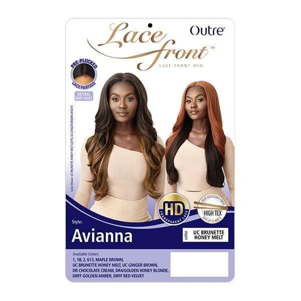 Outre Synthetic Swiss HD Lace Front Wig - AVIANNA - EgoWigs.com-1