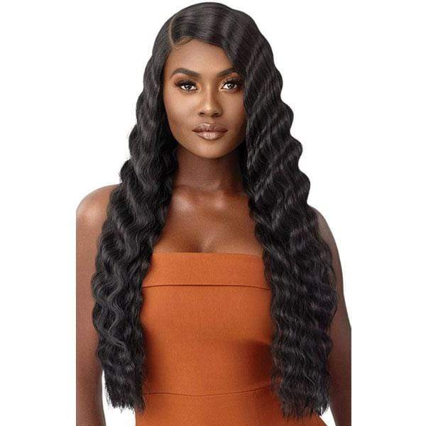 Outre Frontal Lace Wigs Outre Synthetic Swiss HD Lace Front Wig - AZALYN 28"