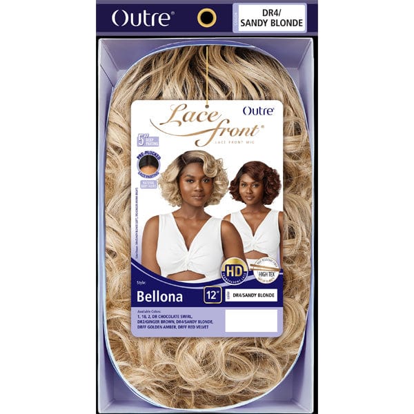 Outre Frontal Lace Wigs Outre Synthetic Swiss HD Lace Front Wig - BELLONA