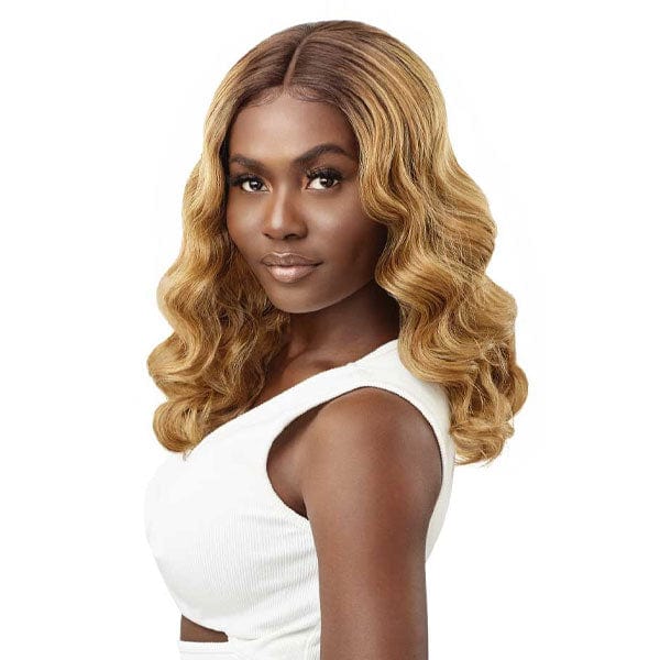 Outre Frontal Lace Wigs Outre Synthetic Swiss HD Lace Front Wig - CARMELLA